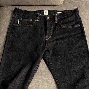 Hiroshi Kato - The Scissors Slim tapered - 32 Indigo Raw Air 11.5oz Selvedge
